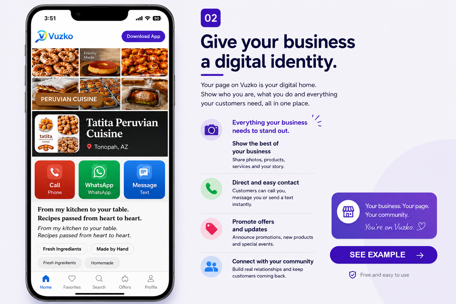 Give Your Business a Digital Identity on Vuzko